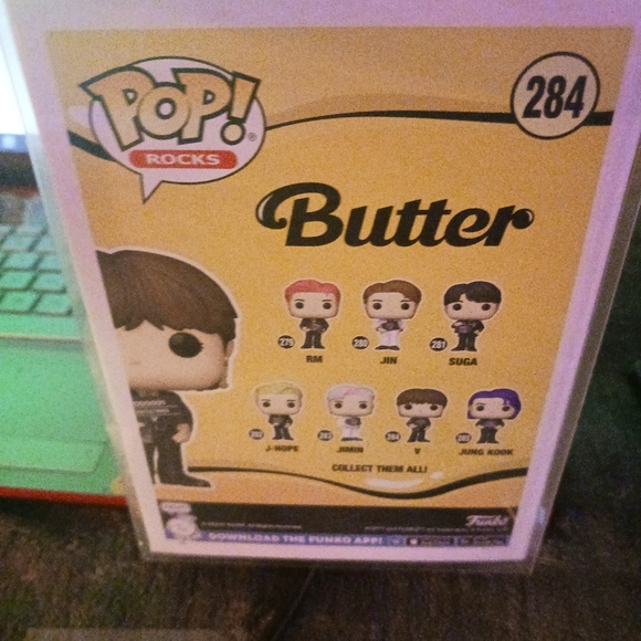 Funko Pop!Rocks-BTS J-Hope,JungKook,Suga,RM,Jimin,Jin,& V-Fiscal Autographed!!!! - Picture 9 of 11
